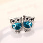 Fashion Cute Crystal Owl Earrings