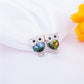 Fashion Cute Crystal Owl Earrings